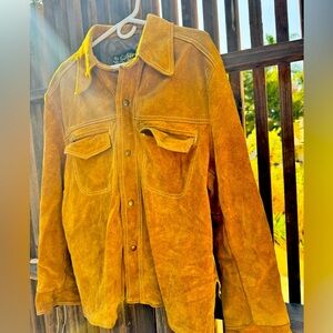 Vintage 100% Suede Men’s Western Jacket